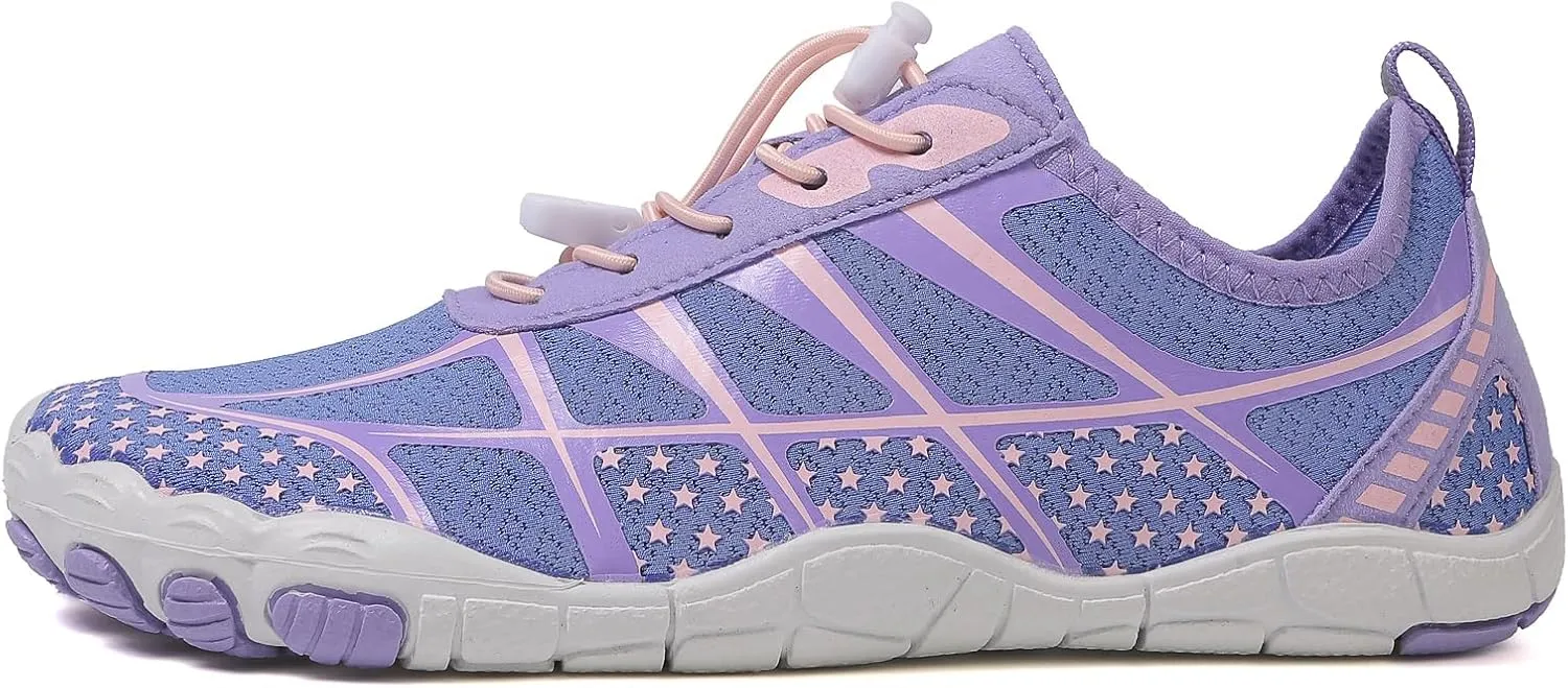 2025 New Hike Barefoot Shoes for Women Men,Outdoor Quick-Dry Swimming Trail Water Shoes,Non-Slip Water-Resistant Athletic Hiking Footwear,Wide Toe Box Comfortable Adjustable Grounded Footwear