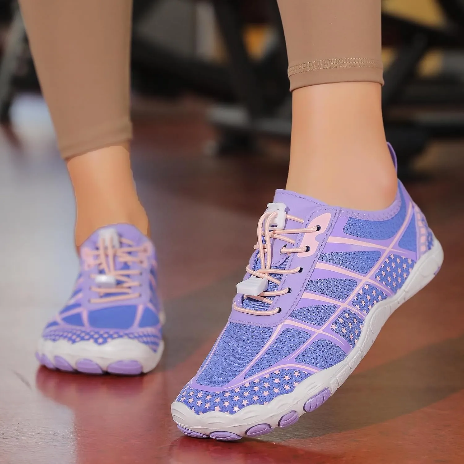 2025 New Hike Barefoot Shoes for Women Men,Outdoor Quick-Dry Swimming Trail Water Shoes,Non-Slip Water-Resistant Athletic Hiking Footwear,Wide Toe Box Comfortable Adjustable Grounded Footwear