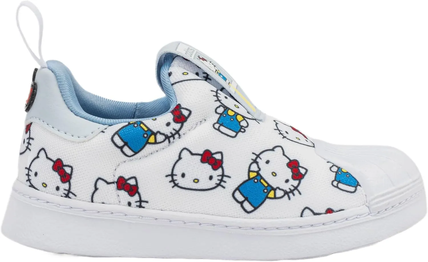 adidas Hello Kitty x Superstar 360 Infant Toddler Lifestyle Shoes (White/Blue)