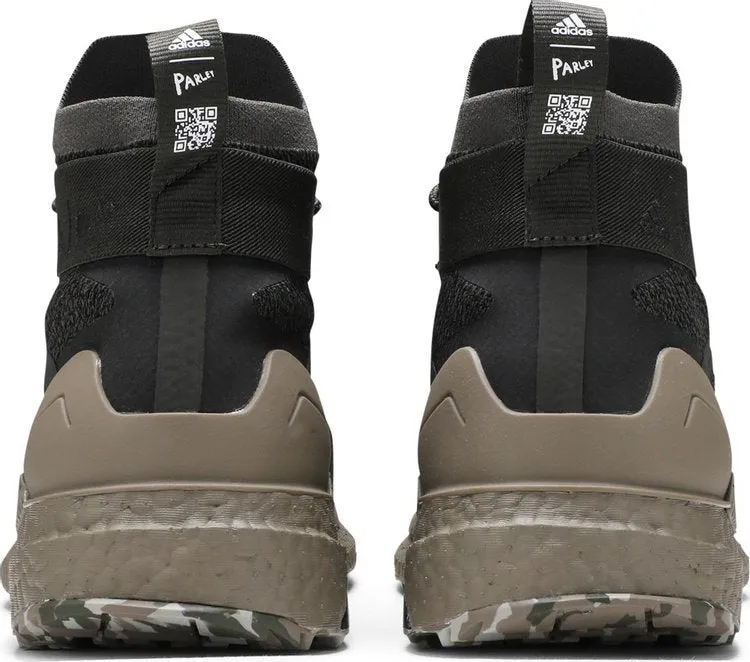 Adidas Parley x Terrex Free Hiker 'Earth Trace Cargo' Boots, Black