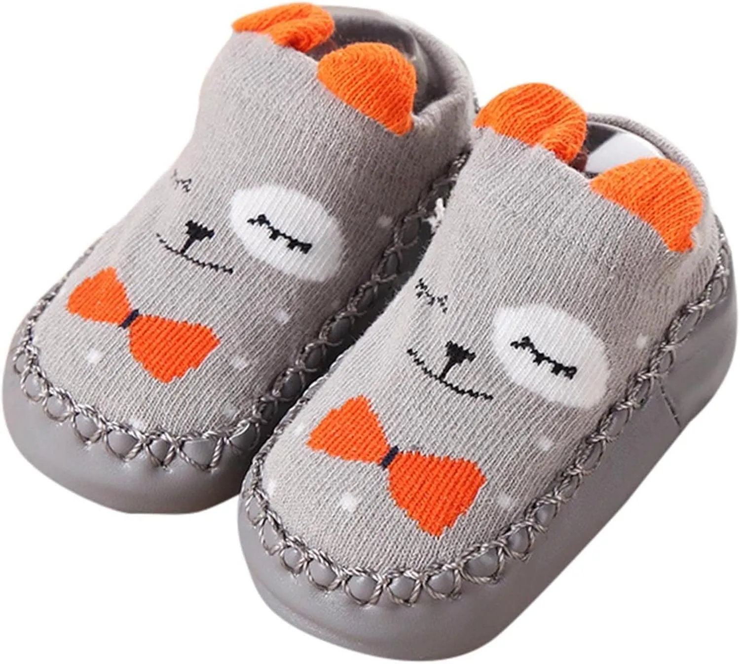 Baby Girl Shoes Newborn Baby Boys Girls Cartoon Ears Floor Socks Non Slip Baby Step Shoes Socks Cute