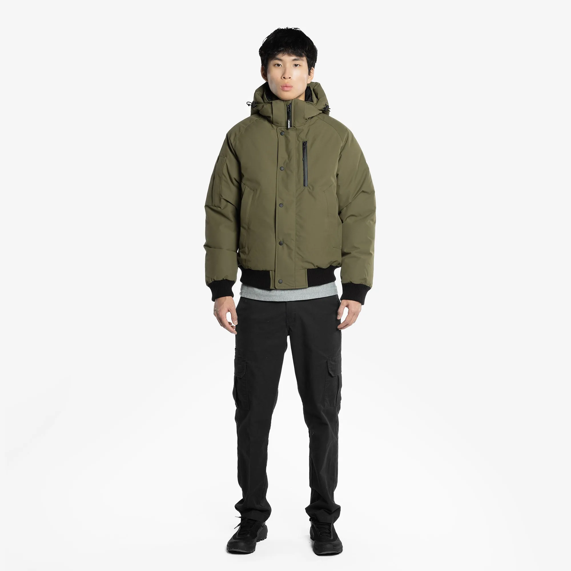Bloor West Bomber Army Green