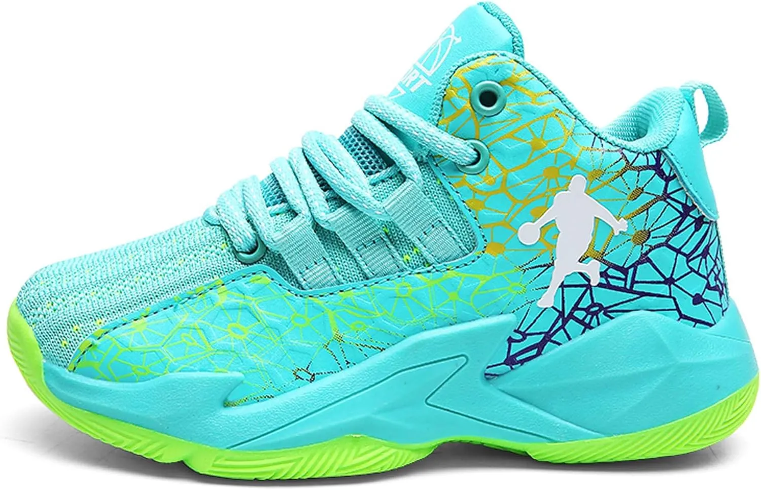 Boys and Kids Basketball Shoes Lightweight Fashion Sneakers