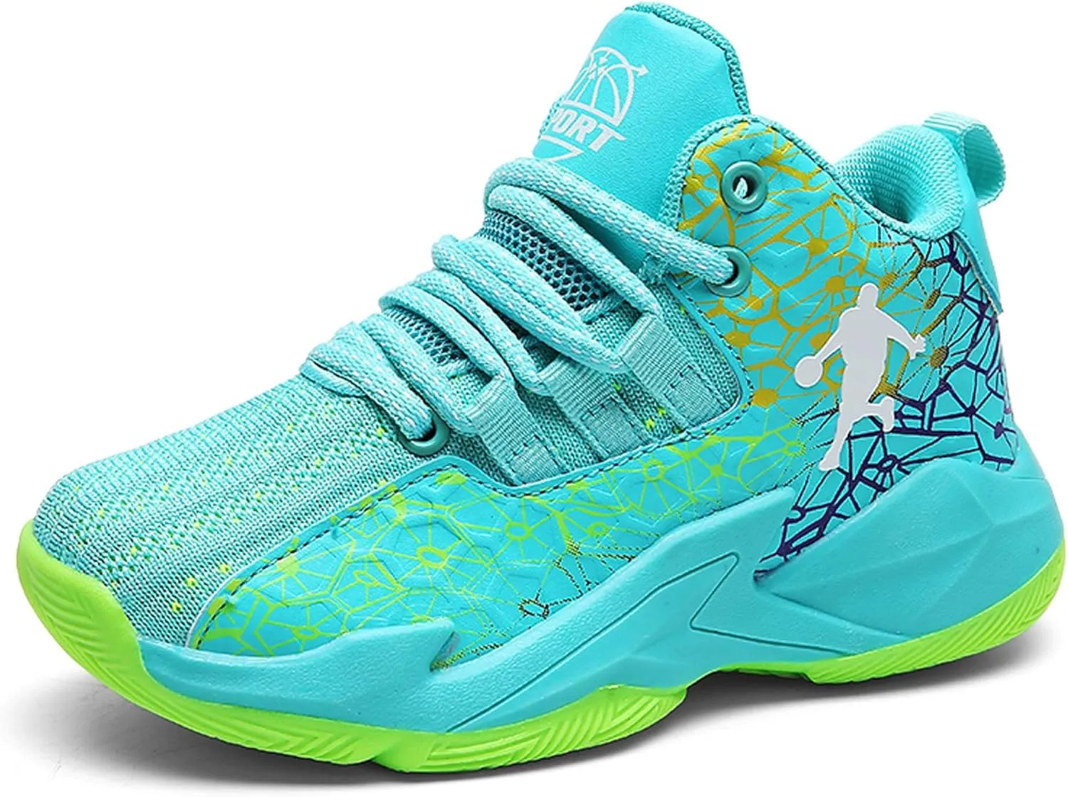 Boys and Kids Basketball Shoes Lightweight Fashion Sneakers