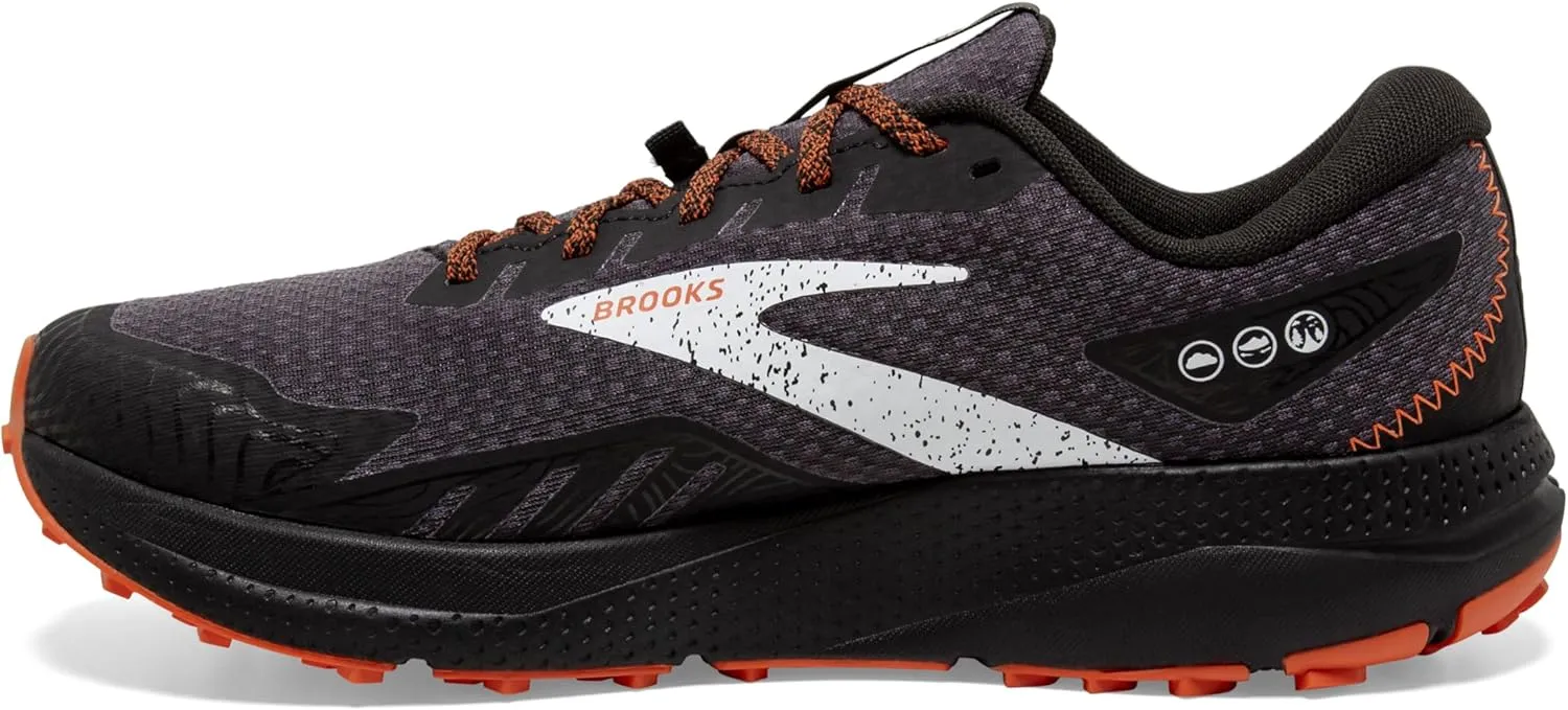 Brooks Mens Divide 4 GTX Waterproof Trail Running Shoe