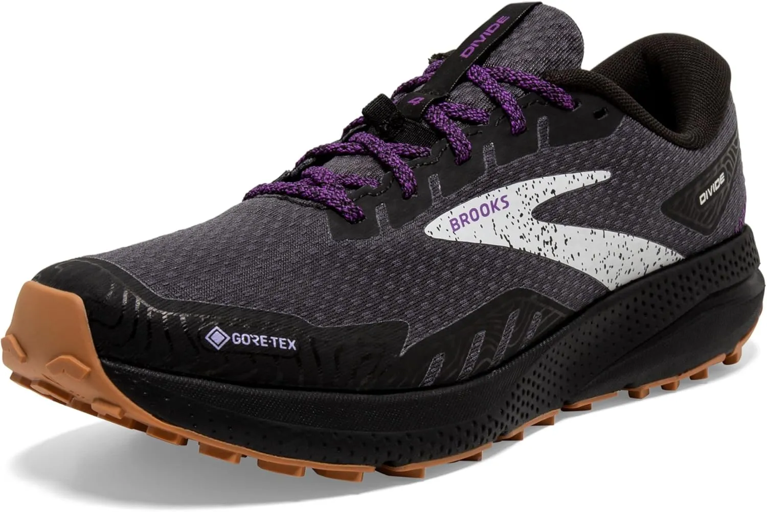 Brooks Womens Divide 4 GTX Waterproof Trail Running Shoe