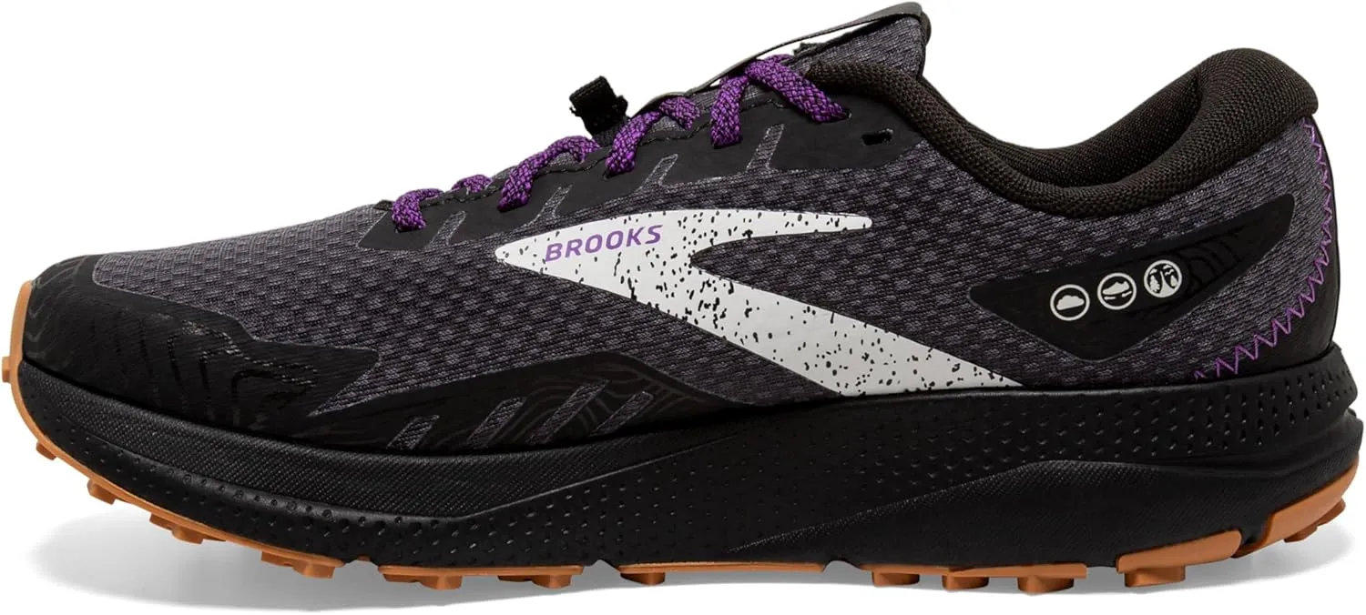 Brooks Womens Divide 4 GTX Waterproof Trail Running Shoe
