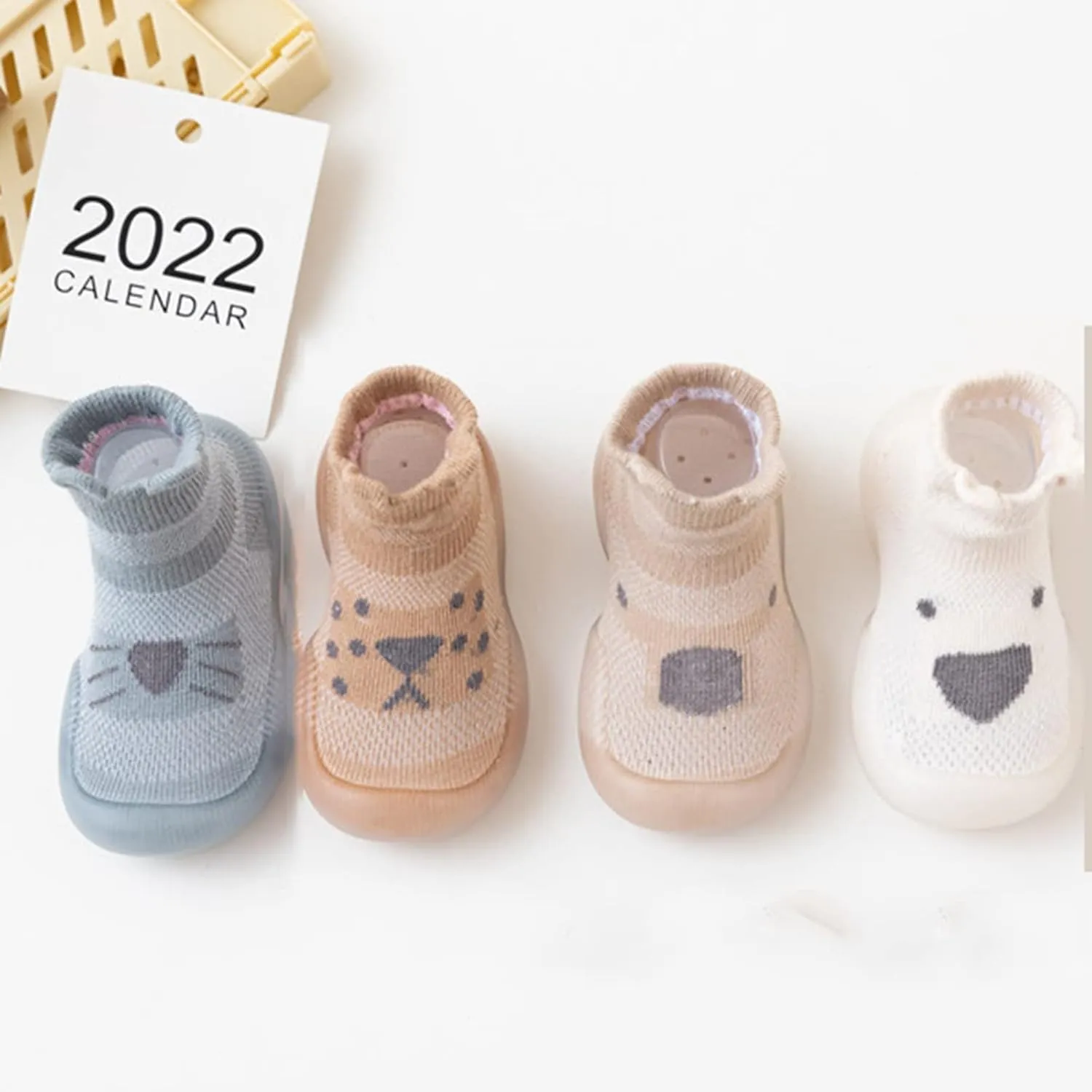 Canvas Sneaker for Boys Cartoon Animal Baby Socks Shoes Children Baby Socks Cartoon Baby Toddler Shoes Cute Shoes