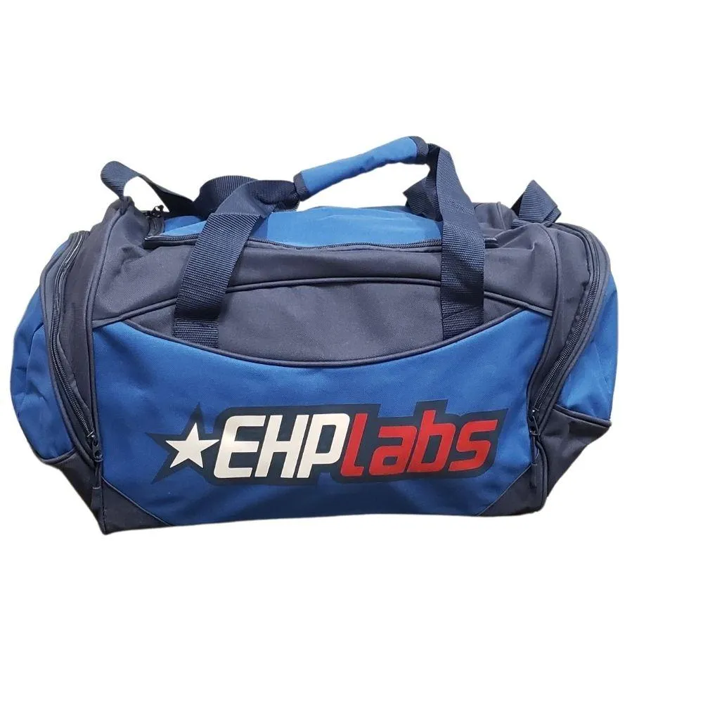 EHP Labs Blue Gym Duffel Bag