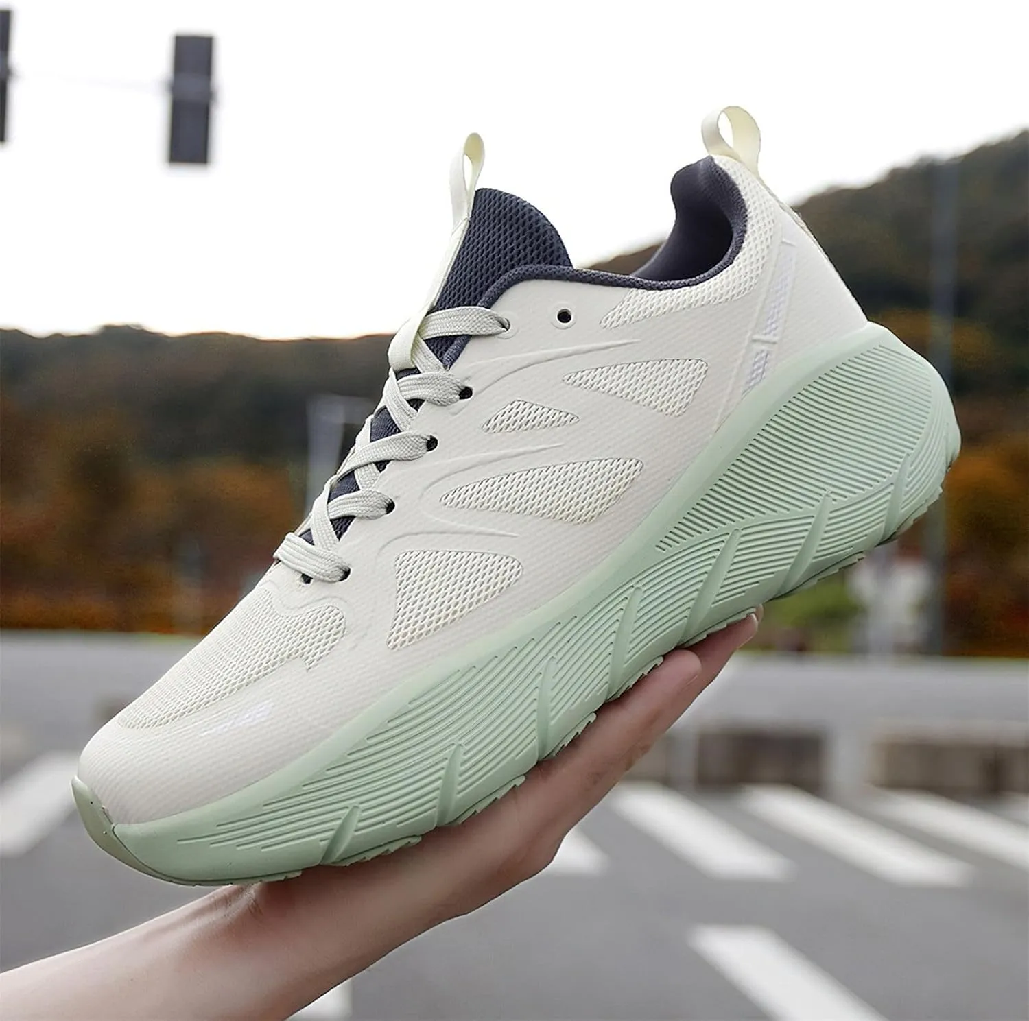 Exusiai Men's Women's Walking Running Shoes Fashion Basketball Sneakers Minimalist Breathable Non Slip Comfortable Tennis Athletic Casual Outdoor Fitness
