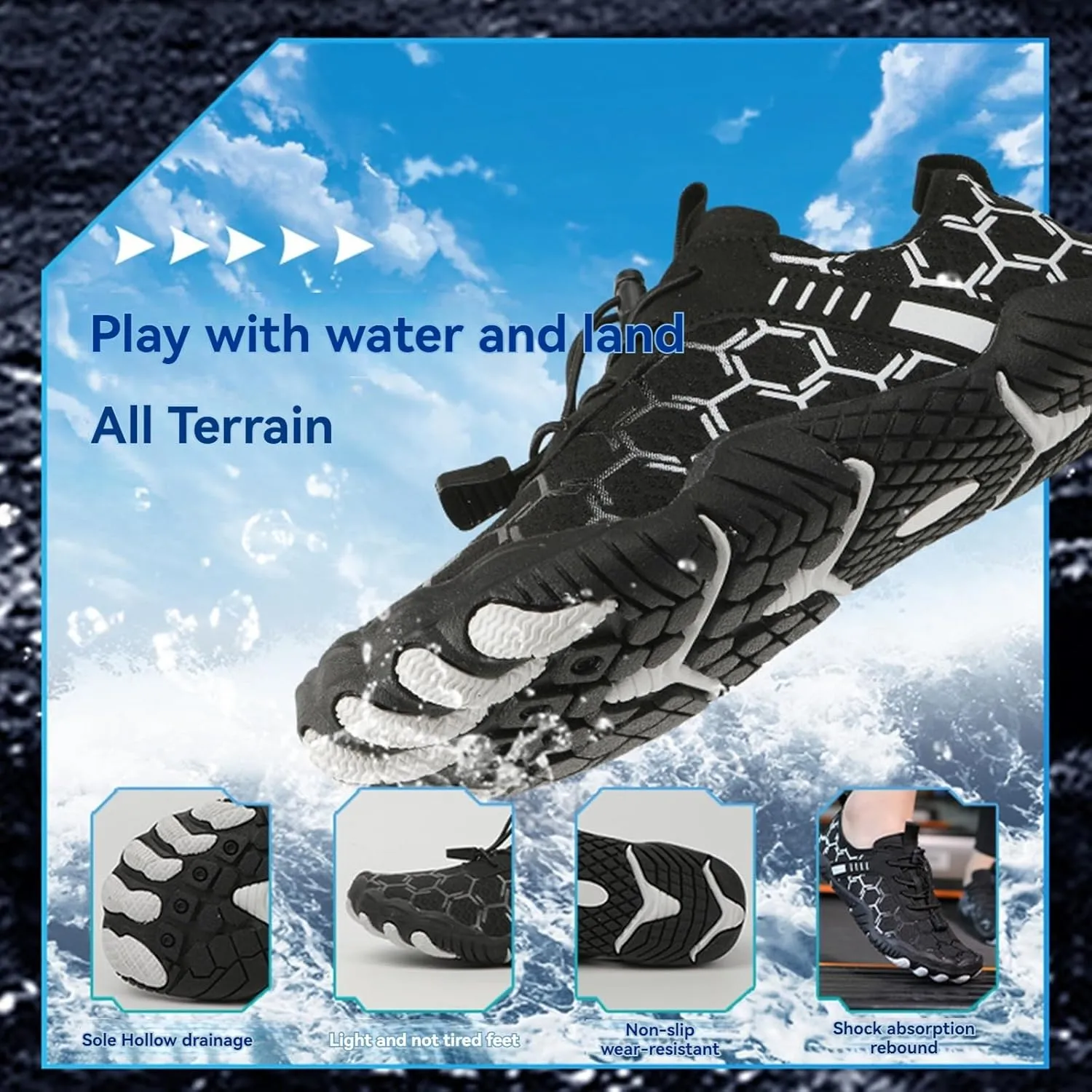 Footwear Barefoot Shoes Women Pro Healthy & Non-Slip Shoe Quick Dry Athletic Barefoot Walking Running Shoes Unisex