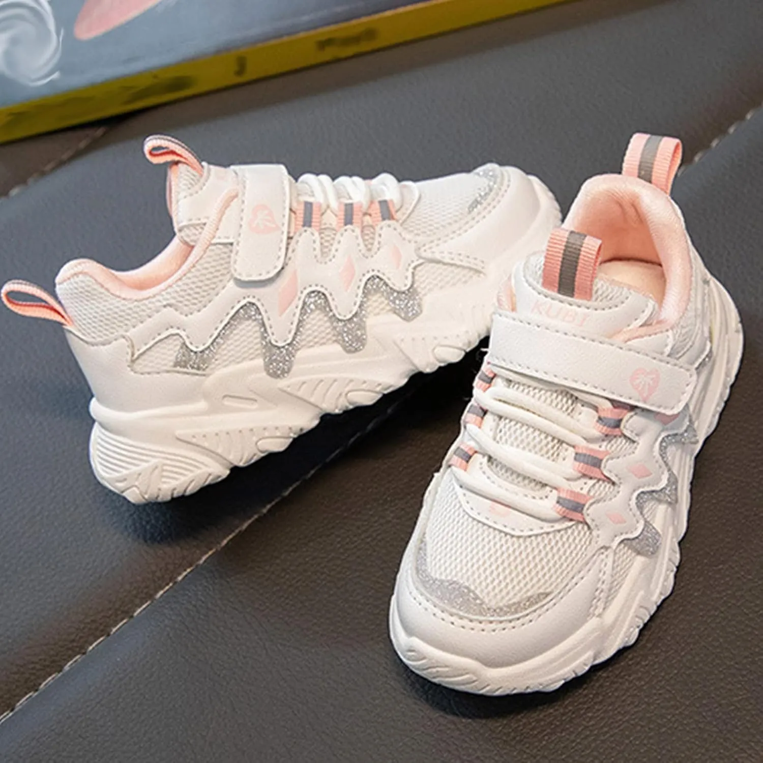 IWIHMIV Boys Girls Shoes Kids Tennis Running Sports Athletic Running Shoes for Kids Girls Comfortable Walking Shoes