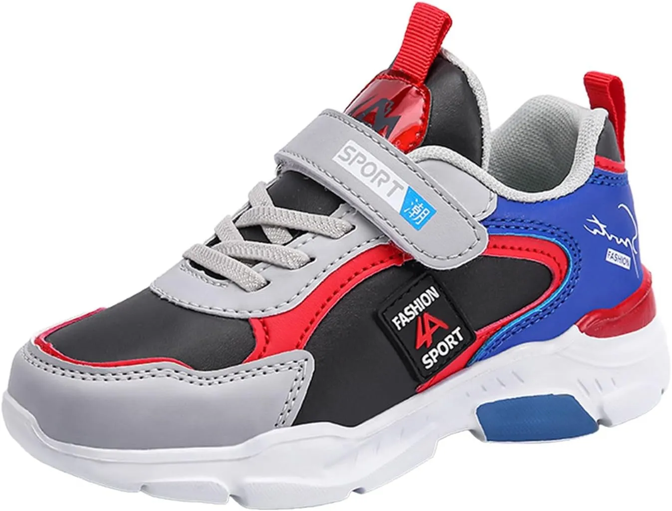 IWIHMIV Running Shoes for Boys Kids Athletic Shoes Kids Tennis Shoes Boys Kids Tennis Running Shoes Lightweight Sneakers
