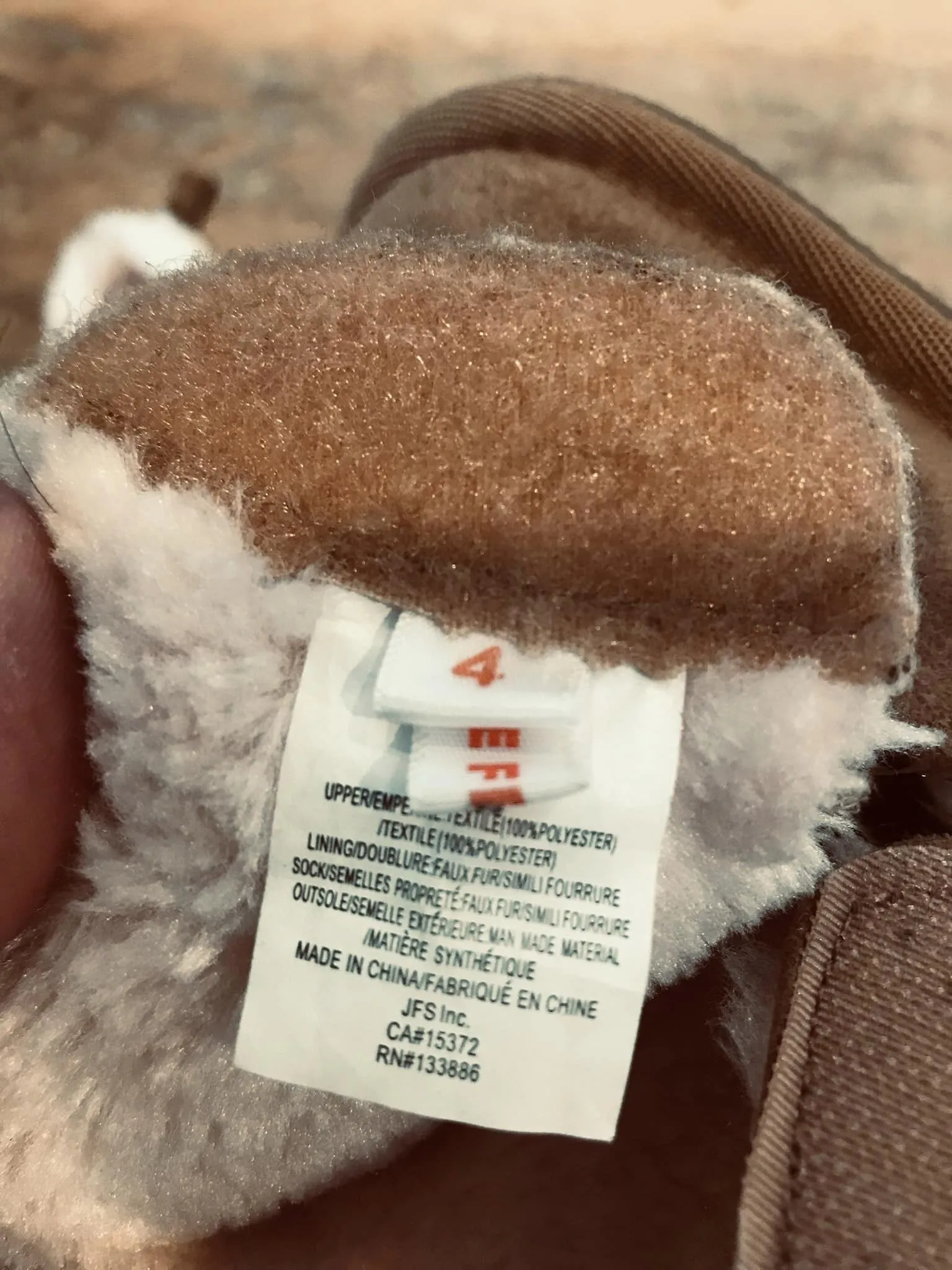 Joe Fresh Cozy Brown Suede Boots - Size 4