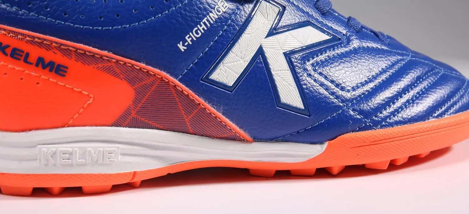 KELME Laceless Soccer Cleats Youth and Kids ?C Futsal or Turf Soccer Shoes for Boys/Girls ?C Indoor or Outdoor Velcro Football Boots