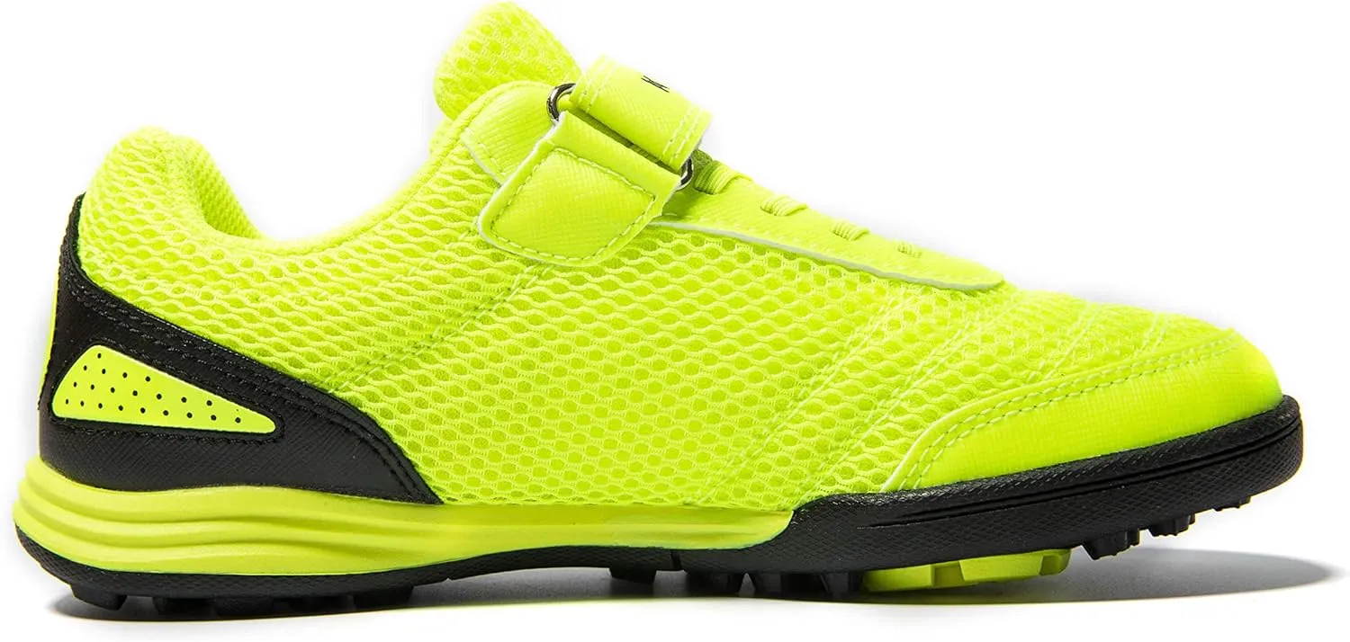 KELME Laceless Soccer Cleats Youth and Kids ?C Futsal or Turf Soccer Shoes for Boys/Girls ?C Indoor or Outdoor Velcro Football Boots