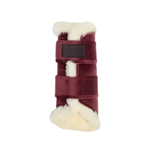 Kentucky Velvet Contrast Brushing Boots