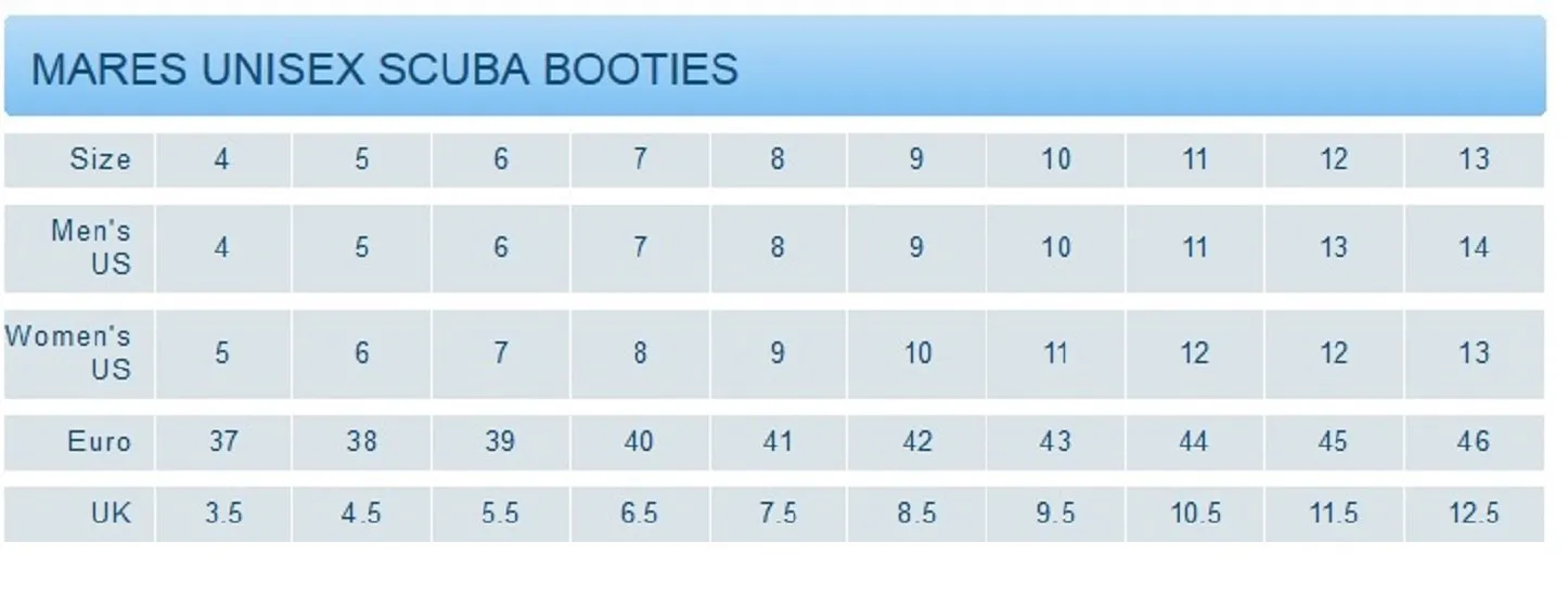 Mares Equator 2mm Dive Boots-13