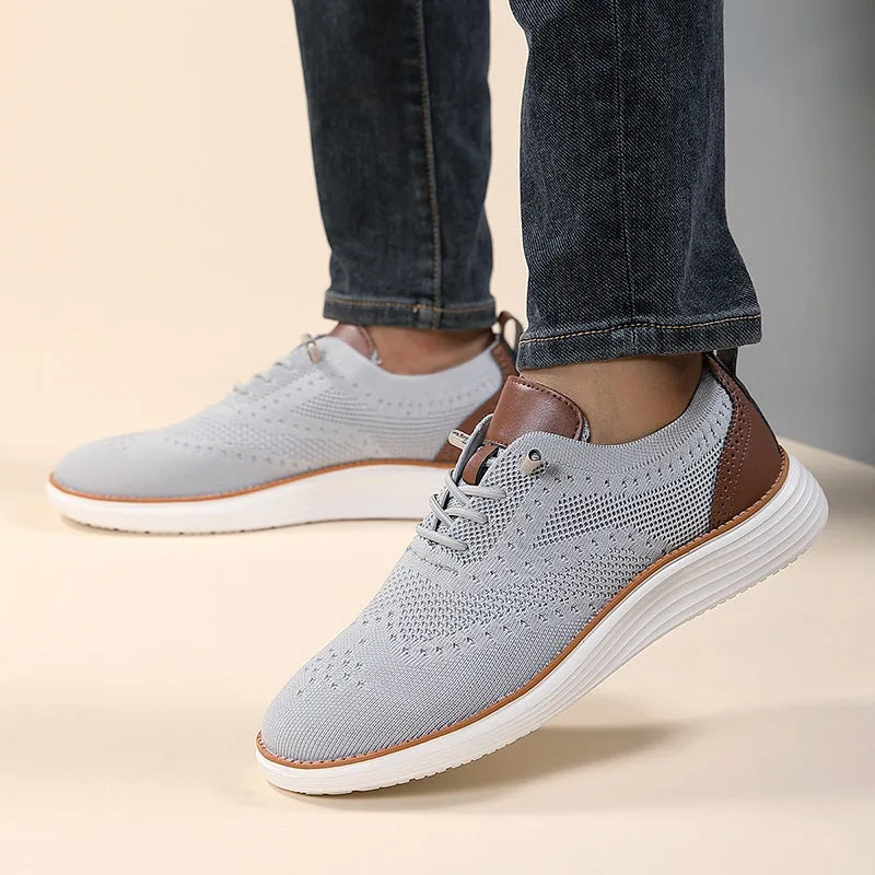 Men's Casual Breathable Flyknit Shoes