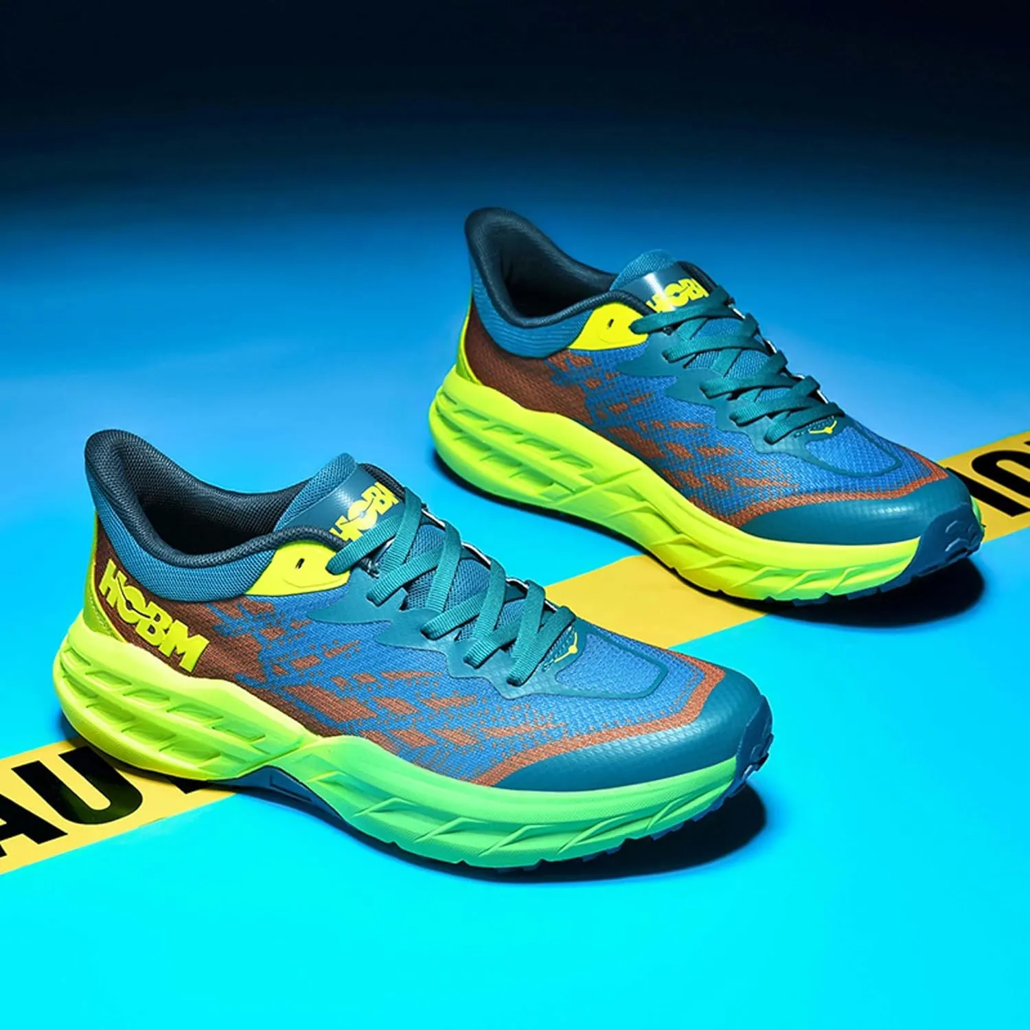 Men's Four Seasons Cushioned Running Shoes - Fashionable Casual Sports Shoes - Breathable Fitness Shoes - Comfortable Outdoor Sports Shoes