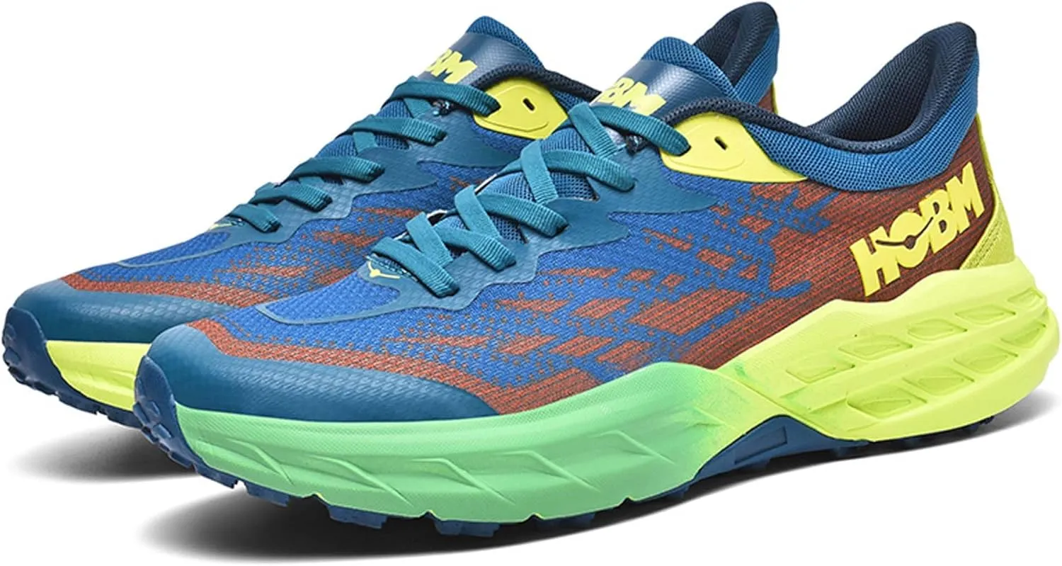 Men's Four Seasons Cushioned Running Shoes - Fashionable Casual Sports Shoes - Breathable Fitness Shoes - Comfortable Outdoor Sports Shoes