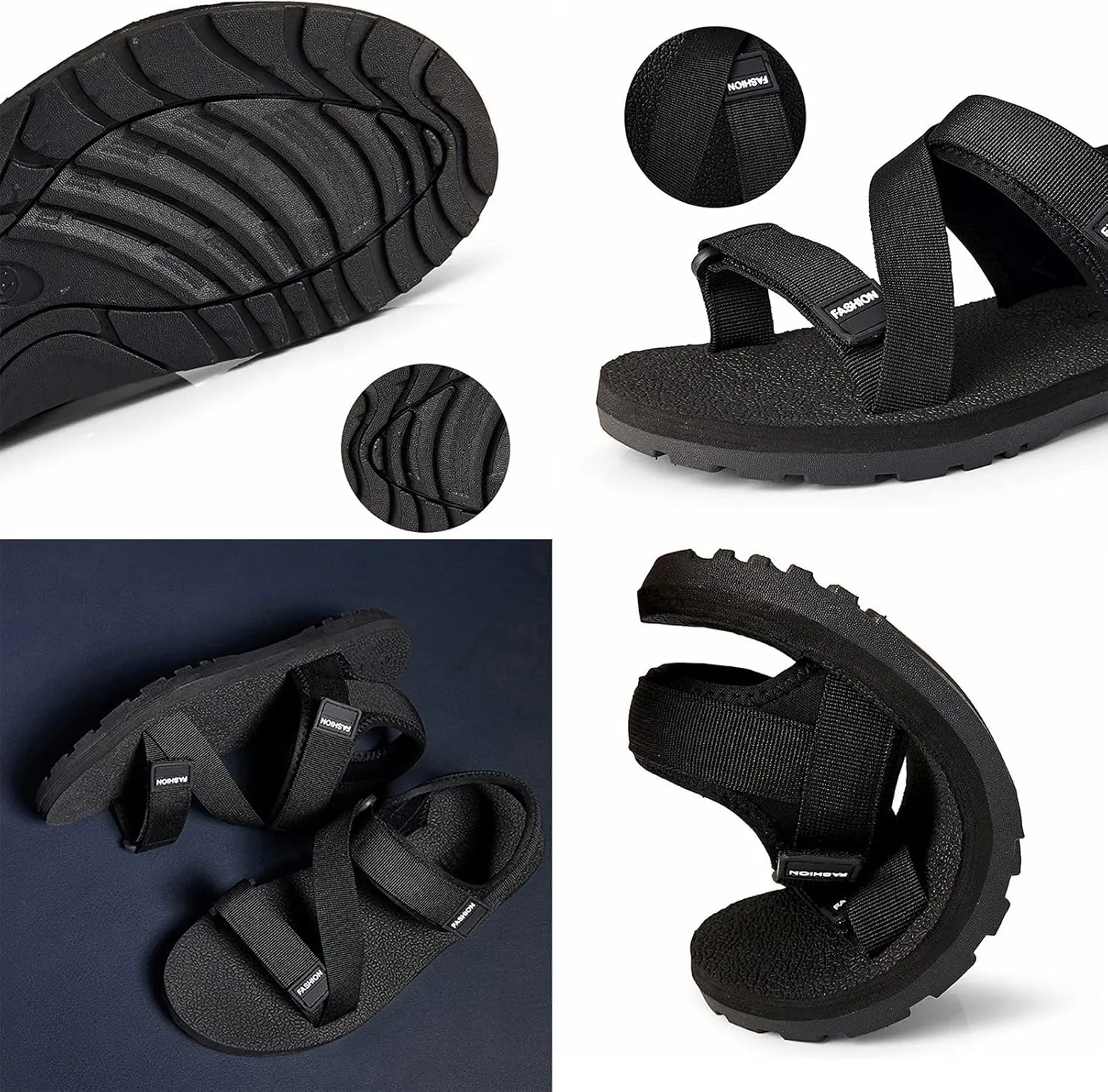 Men's Hiking Sandals Mens Sandals Men Summer Shoes Non Slip Sandal Sport Casual Beach Sandal