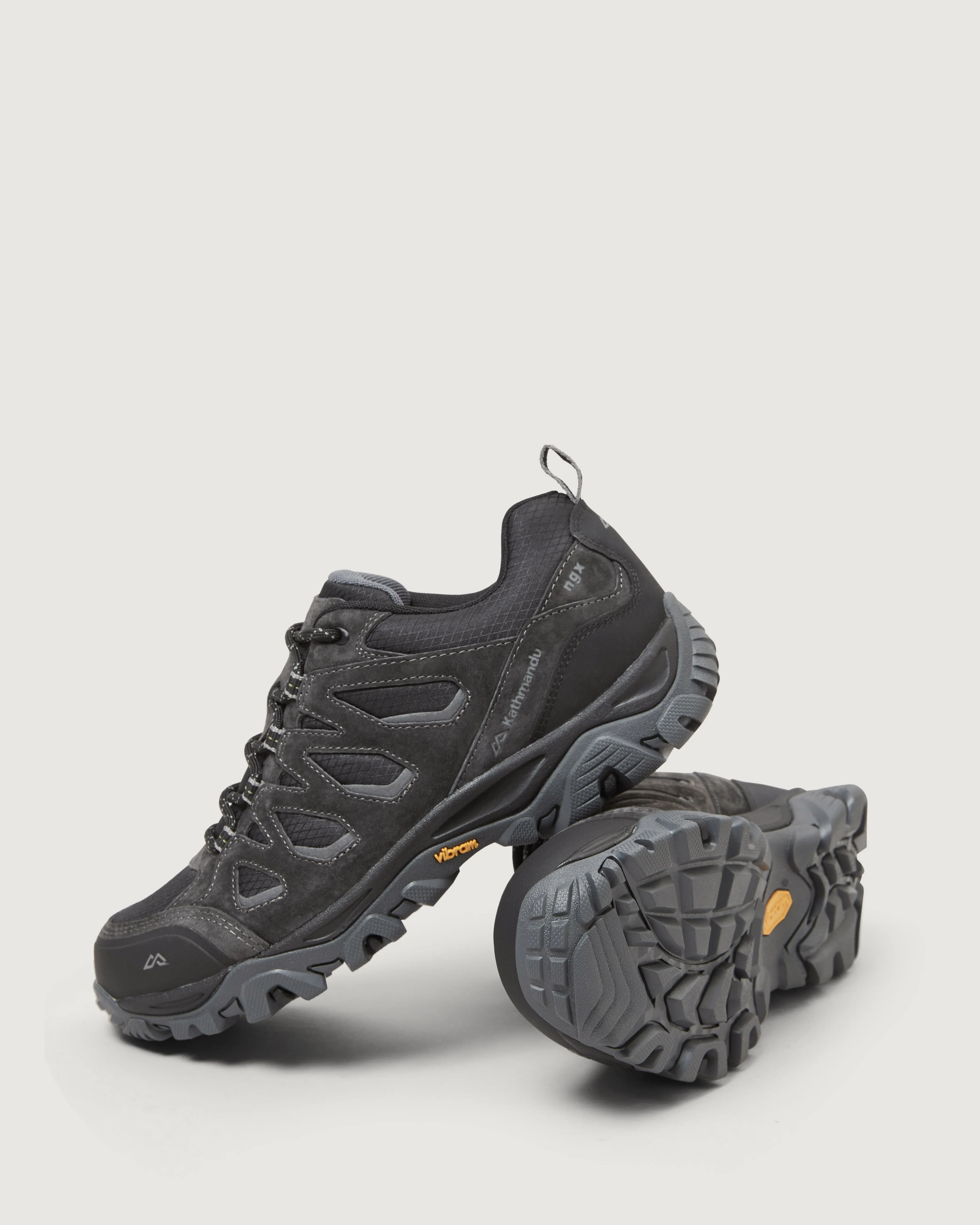 Men's Mornington Waterproof Hiking Shoes - Black/Black Sea