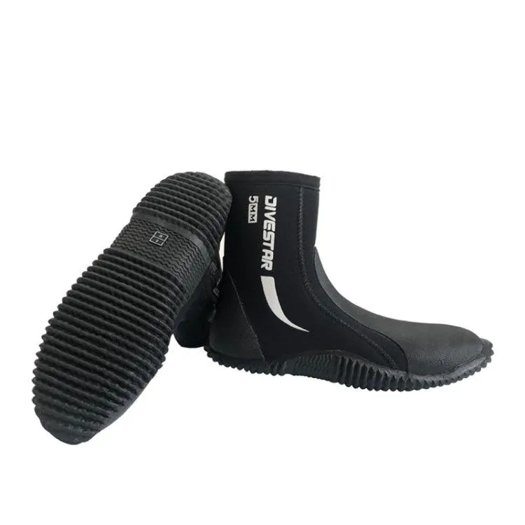 Neoprene 5mm Diving Boots with Puncture-Resistant Sole for Water and Land Activities