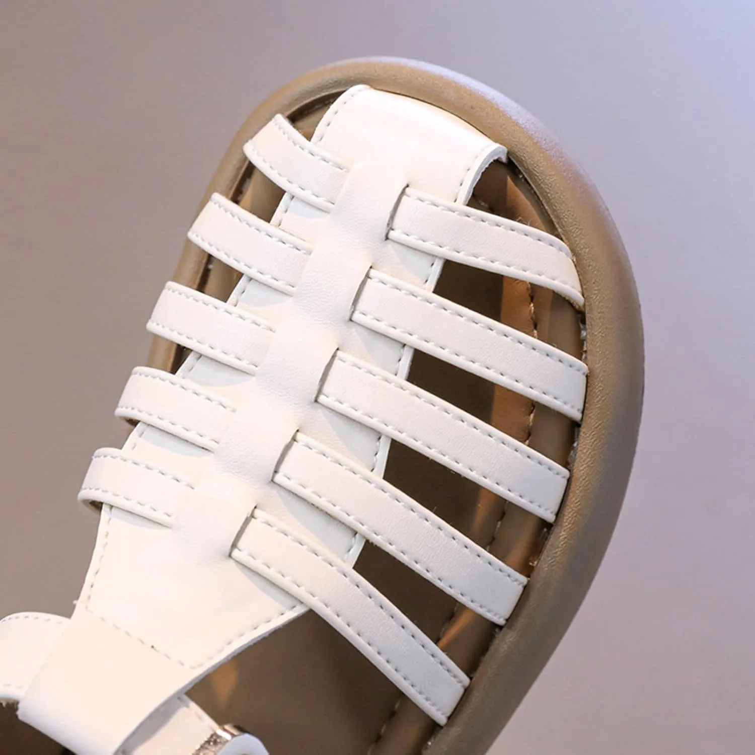 New Comfortable Sandals for Girls in Summer with Soft Sole and Durable Properties Little Girl White Girls Sandlas