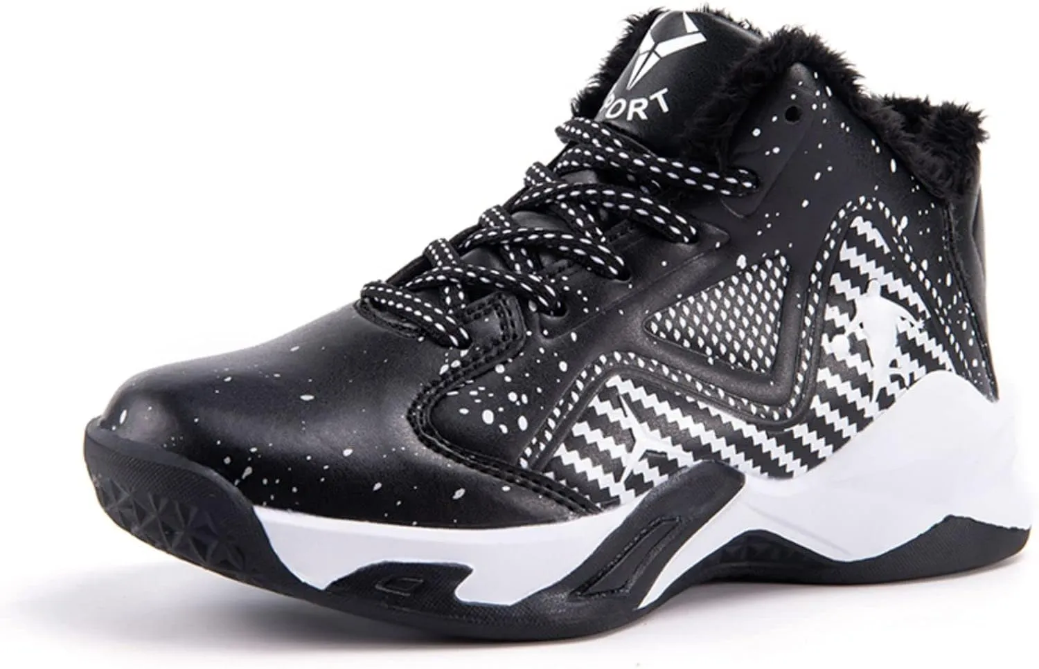 New Plush Fashion Children's Basketball Shoes