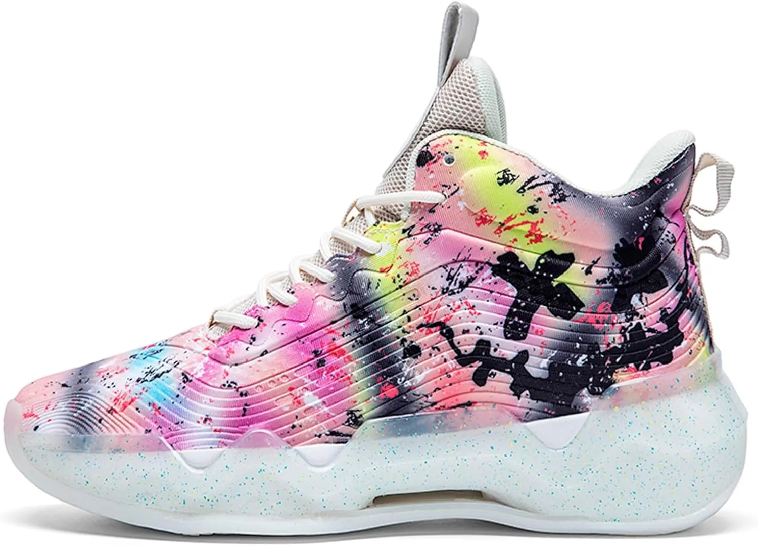 Practical Hiking Leisure Travel Basketball Shoes, Durable Sports Shoes for Competitive Training, Fashionable Breathable Mesh Basketball Shoes