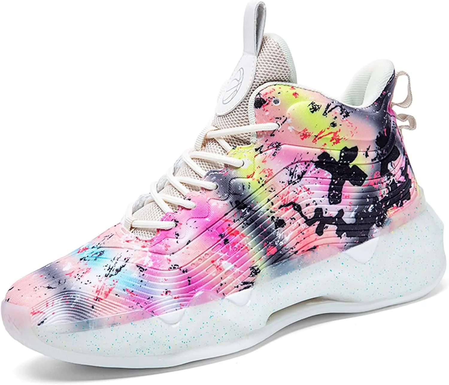 Practical Hiking Leisure Travel Basketball Shoes, Durable Sports Shoes for Competitive Training, Fashionable Breathable Mesh Basketball Shoes