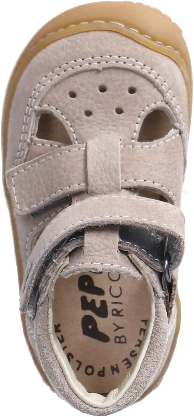 RICOSTA ENI Girls Boys Low Top Trainers Learning to Walk Wide Loose, Terracare