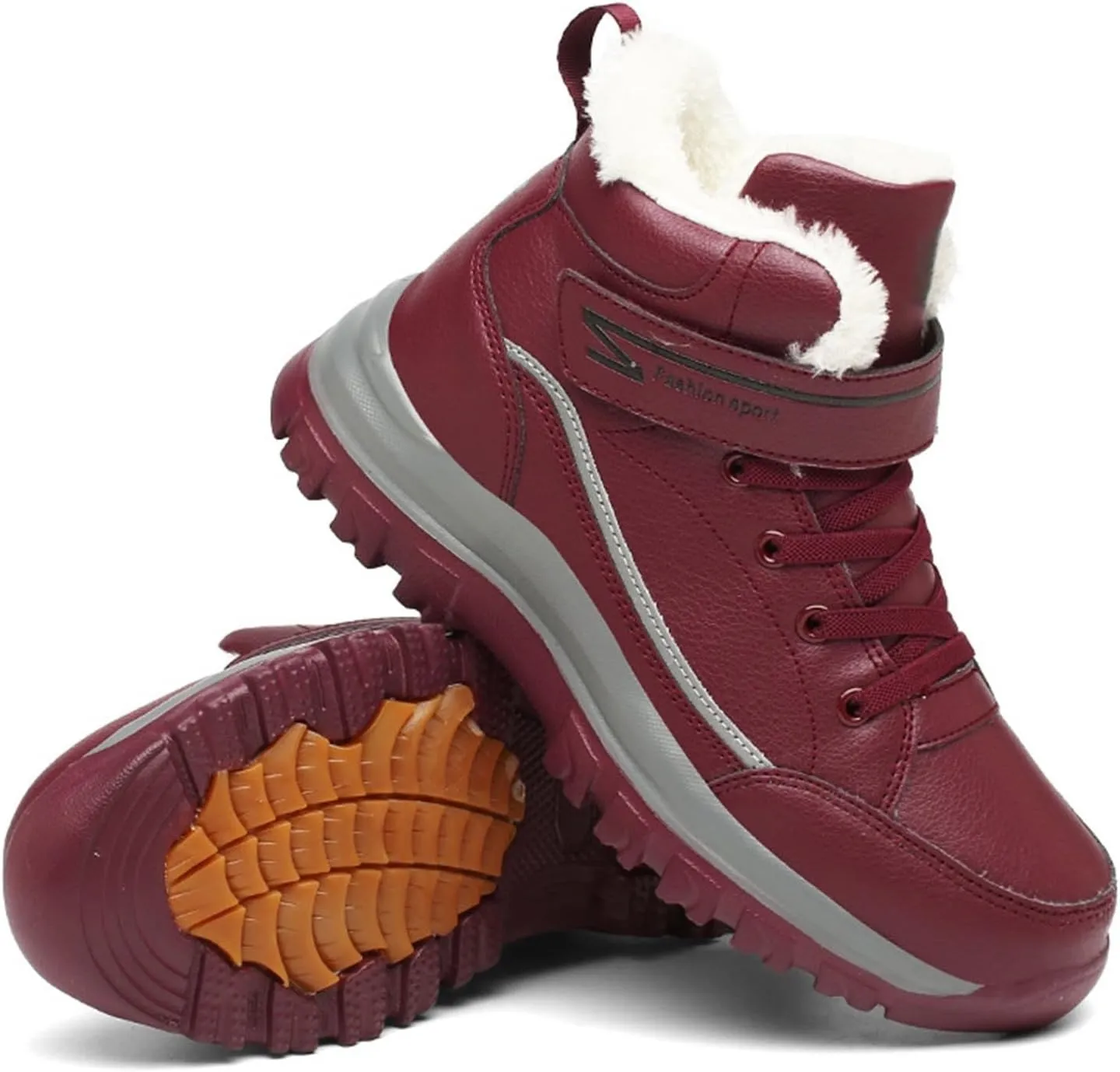 Snow Shoes For Men Cotton Shoes Anti Slip Boots For Women Snow Boots aterproof Womens Winter Hiking Boots