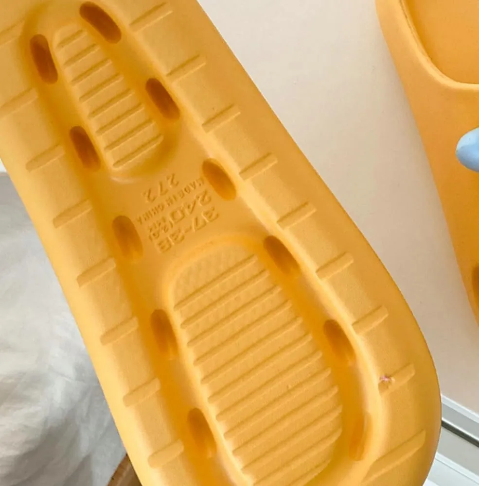 Summer Slippers for Women Funny Cartoon Dragon Platform Sandals Cute Indoor Outdoor Women Footwear Cozy Anti-slip Shoes