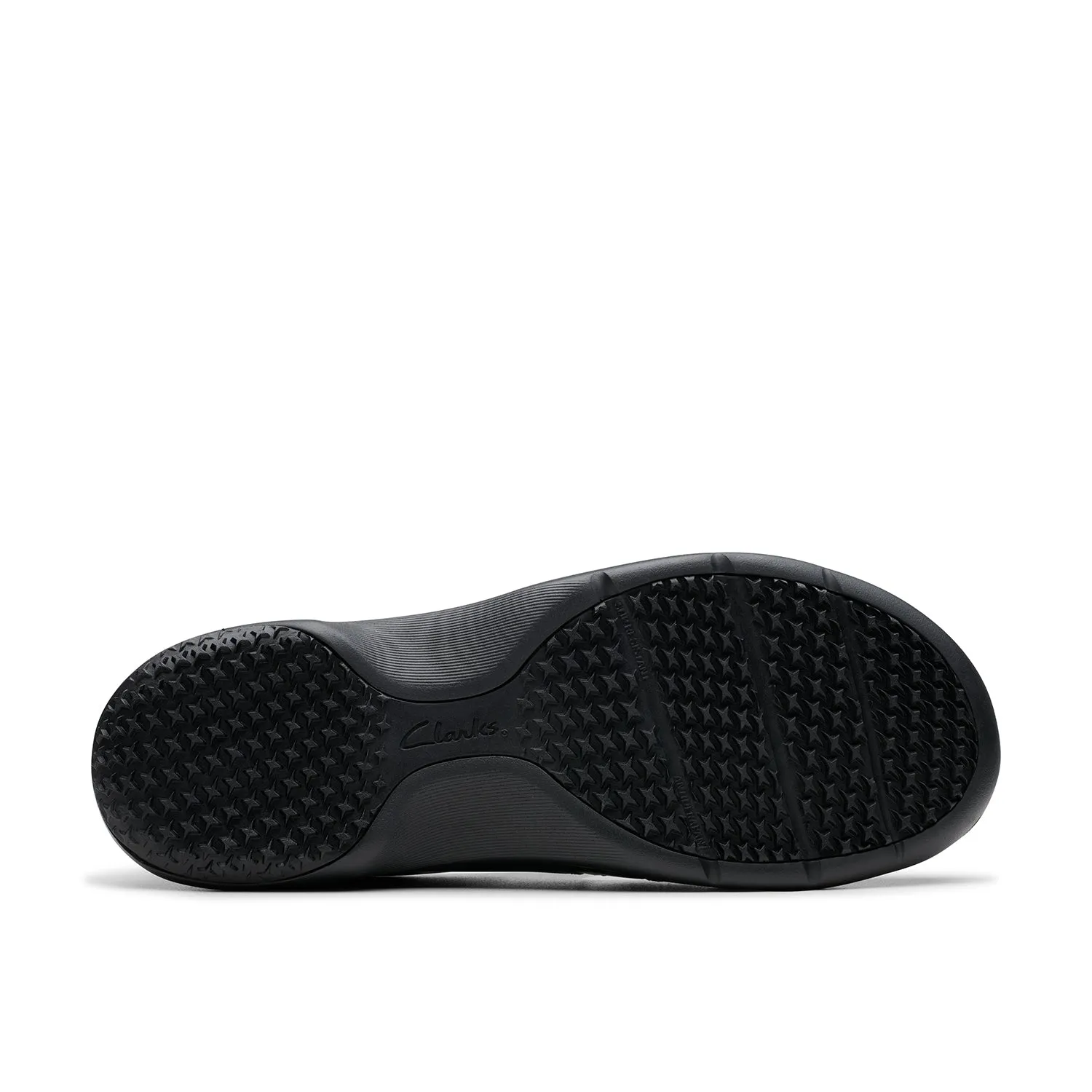 Womens - Clarks Pro Pace Black Leather