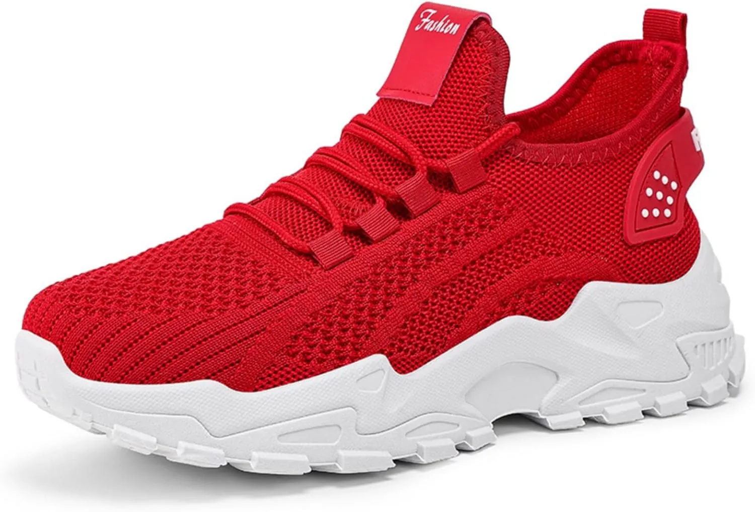 Women's Men's Athletic Sneakers Fashion Mesh Breathable Shoes,Thick Bottom Non-Slip Sports Sneakers,Lightweight Adjustable Soft Sole Comfort Footwear Outdoor Walking Gym Work Shoes
