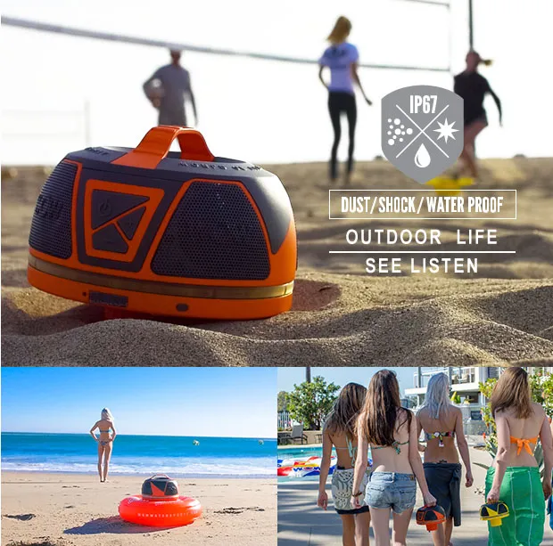 WOW Beach Speaker  - Best there is - Waterproof/Sandproof Sound